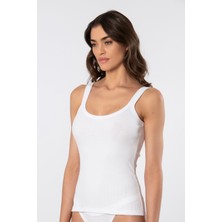 Türen Kadın Askılı Ribana Atlet 3406/BEYAZ