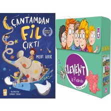 Timaş Çocuk Çantamdan Fil Çıktı (Mert Arık) ve Levent Iz Peşinde 1 Set - (5 Kitap)