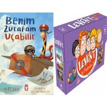 Timaş Çocuk Benim Zürafam Uçabilir (Mert Arık) ve Levent Iz Peşinde 5 Set - (5 Kitap)