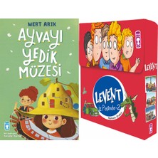Timaş Çocuk Ayvayı Yedik Müzesi (Mert Arık) ve Levent Iz Peşinde 2 Set - (5 Kitap)
