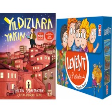 İlk Genç Timaş Yıldızlara Yakın (Metin Özdamarlar) ve Levent Iz Peşinde 4 Set - (5 Kitap)