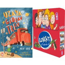Timaş Çocuk Uzaya Giden Tren (Mert Arık) ve Levent Iz Peşinde 2 Set - (5 Kitap)