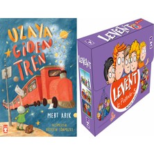 Timaş Çocuk Uzaya Giden Tren (Mert Arık) ve Levent Iz Peşinde 5 Set - (5 Kitap)
