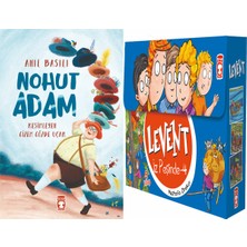 Timaş Çocuk Nohut Adam (Anıl Basılı) ve Levent Iz Peşinde 4 Set - (5 Kitap)