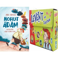 Timaş Çocuk Nohut Adam (Anıl Basılı) ve Levent ve Tayfası 1 Set - (5 Kitap)