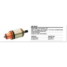 Universal Kollektör 12V 9 Diş Mıtsubıshı Ford Ranger / Mazda E2500 Y.m. Mıtsubıshı Tip