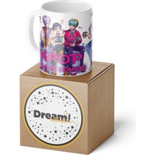 DREAM COLLECTION Kpop Demon Hunter Özel Tasarım Porselen Kupa 300 ml