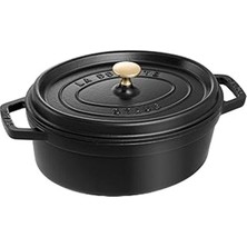 AyrStore 40500-271-0 La Cocotte Döküm Tencere, Siyah