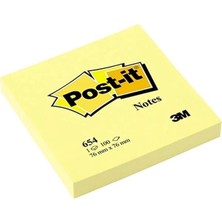 AyrStore Post-It Not, Sarı, 100 Yaprak