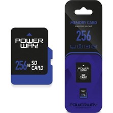 Powerway PWR-256 256GB Sd Hafıza Kartı (Adaptör Dahil)