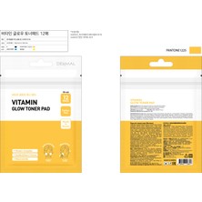 Dermal Vitamin Canlandırıcı ve Aydınlatıcı Işıltı Tonic Pedi 12 Adet