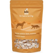 AyrStore Freeze Dried Tavuk Göğüs Kedi Ödül MAMASI%100 Doğal, Glutensiz 30 Gr(Cat Treat)