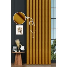 Yunilla Petek Fon Perde V-1022 Ayçiçeği