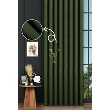 Yunilla Petek Fon Perde V-1034 Çam Yeşili