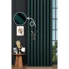 Yunilla Petek Fon Perde V-1035 Koyu Yeşil