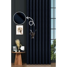 Yunilla Petek Fon Perde V-1039 Lacivert