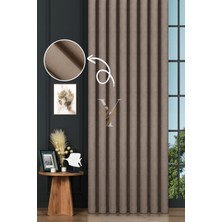 Yunilla Petek Fon Perde V-1010 Latte
