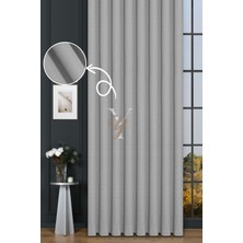 Yunilla Keten Fon Perde V-4013 Taş