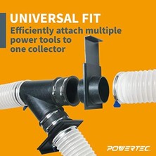 Storemax 70108-P6 10 cm Toz Toplayıcı/vakum Bağlantıları Için Blast Gate – 6pk