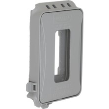 Storemax ML500G Tek Takım Yatay/dikey Montaj Hava Koşullarına Dayanıklı Genişletilebilir Düşük Profil Kullanım Sırasında Ekstra Hizmet Kapağı, Gri Kaplama