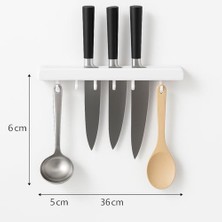 Storemax Pratik Çoklu Mutfak Bıçak Askısı & Düzenleyici Organizer – Dayanıklı Duvara Monte Bıçaklık ve Mutfak Gereç Askısı
