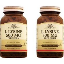 Solgar L-Lysine 500 Mg 50 Tablet 2'li Avantaj Paket