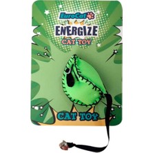 Eurocat Kedi Oyuncağı Zilli Fare 21 cm (Yeşil)