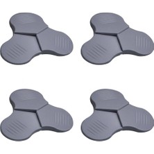 Storemax 3 Kademeli Silikon Kapı Stoperi 4'lü Set