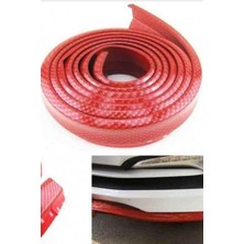 Storemax Kırmızı Renkli 2,5 Metre Araba Oto Ön Tampon Koruyucu Kauçuk