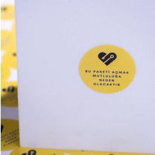 Storemax Paketlemeye Özel 350 Adet Sticker, Bu Paketi Açmak Mutluluğa Neden Olacaktır