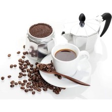 Storemax Espresso Cezvesi – Ocak Üstü Espresso Pişirici, Alüminyum Gövde, Klasik Italyan Tarzı Kahve Demleme Cezvesi-Expresso Demleyici Cezve (3 Cup)