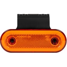  fr oval lamba neon 20 ledli sarı beyaz braketli