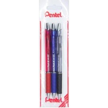 Storemax Feel It 0.7 mm Yağ Bazlı Mekanizmalı Roller Kalem Siy-Kır-Mav