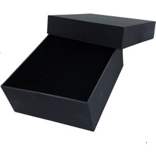 Storemax Çok Amaçlı Dekoratif Hediye Kutusu,ev,ofis,işyeri,saat,mucevher,takı,anahtarlık,boncuk,dügün,dogum Günü,mezuniyet,yılbaşı,tatil,dayanıklı Plastikten Içi Süngerli Mat Siyah RENK,KÜÇÜK.3,7X3,7X1,57INC