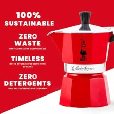 Storemax 4942 Kahve Pişirici, 3 Bardak, Kırmızı 2li Paket