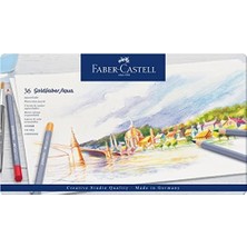Storemax Goldfaber Aqua Sulu Boya Kalemi, 36 Renk, Suda Çözünebilir, Canlı Renkler, Dayanıklı Uç, Solmaya Karşı Dirençli Pigment