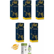 Pereja Mimoza Kolonya 250 ml Cam Şişe 5 Li Set