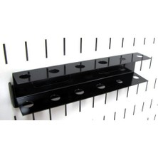 Storemax Control ASM-SD-008 B Geçme Panosu Tornavida Tutucu Düz Metal Bağlantı Panosu Aksesuarı Sadece Duvar Kontrolü Için, Siyah