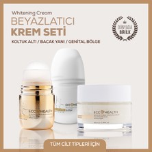 Ecc Health Koltuk Altı, Bacak Yanı, Genital Bölge Için 3'lü Beyazlatıcı Bakım Seti | Özel Formül