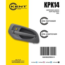  kent mercedes arocs actros anahtarsız kapı kolu sol