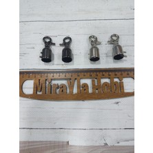 Çanta Aksesuar Kancalı Kovan 12 mm (4 Adet)