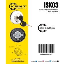  kent ısuzu mazot depo kapağı kilitli döküm