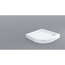 Shower Oval Duş Teknesi (Panelli) 90*90