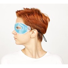 Storemax Vanaca Termojel Göz Maskesi, Göz Için Soğutucu ve Isıtıcı Kompres Jel, Göz Altı Morlukları Azaltmaya Yardımcı Soğuk Sıcak Kompres Jel Mavi Renkli