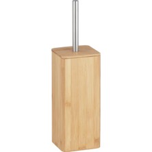 Storemax Bambu Tuvalet Fırçası Tutucu, Metal, Ahşap, 37,5 x 11 x 11