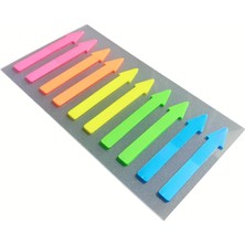 Storemax Şeffaf Renkli Yapışkanlı Not Kağıdı Işaret Şerit (Işaret 6)