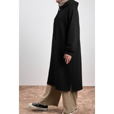 Ande Tesettür Classic Uzun Tunik - Siyah