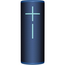 Storemax Ears Boom 4 Taşınabilir Su Geçirmez Hoparlör, 360 Derece, Güçlü, Sürükleyici, Netliğinde Ses, 15 Saatlik Pil Ömürlü ve 45M Kullanım Mesafeli Hoparlör, Mavi