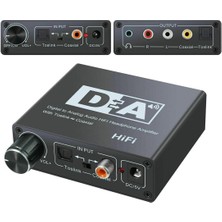 Storemax To Analog Dac Çevirici Dönüştürücü Ses Optik