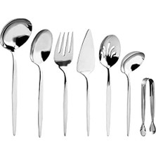 Storemax 153.02.01.8020 Lizbon 7 Parça Kutulu Servis Seti, Gri, Std